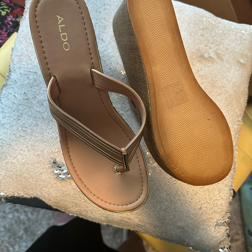 ALDO Women's Tan Sandals